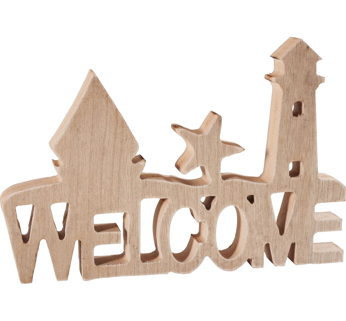VBS Maritimer Schriftzug Welcome