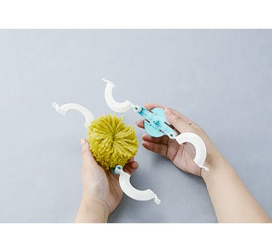 Turbo Pompon Maker, 4er-Set