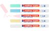 edding 4085 Kreidemarker-Set "Pastell", 5-tlg.