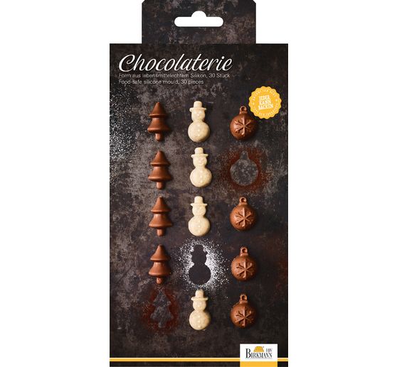 Silikon-Pralinenformen "Weihnachten"