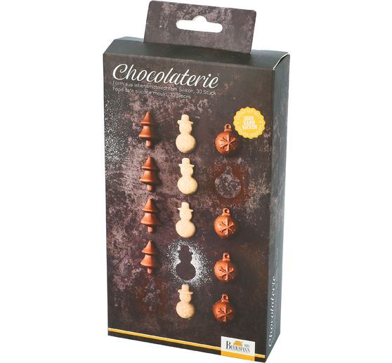 Silikon-Pralinenformen "Weihnachten"