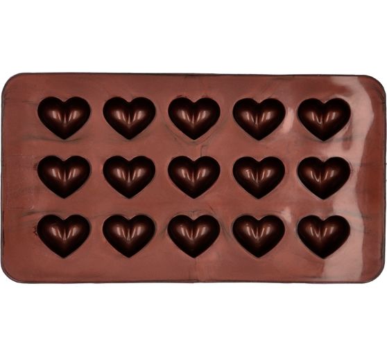 Silikon-Pralinenformen "Herz"