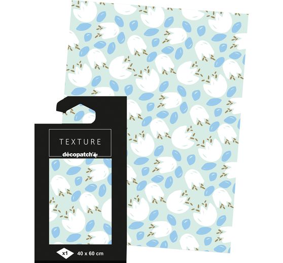 Décopatch Hot-Foil Papier "Blüten"