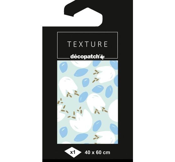 Décopatch Hot-Foil Papier "Blüten"