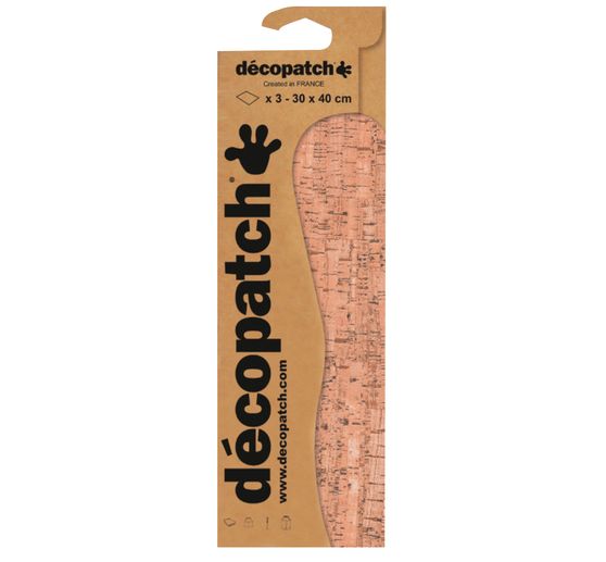 Décopatch-Papier "Kork"