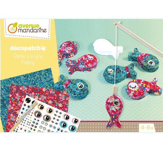 Kreativ-Set Décopatch "Fische angeln"