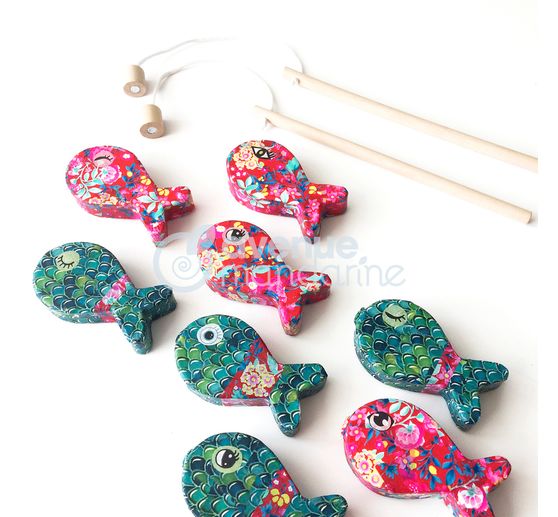 Kreativ-Set Décopatch "Fische angeln"