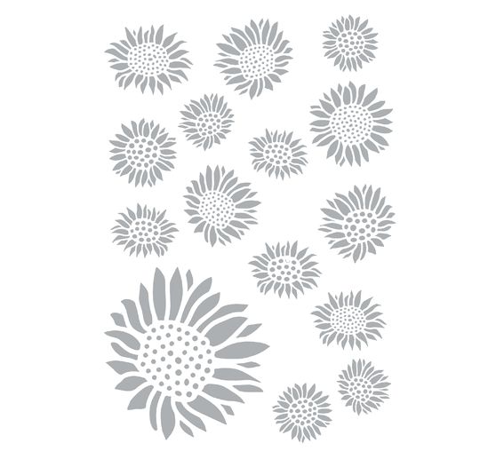 Schablone "Sunflower"