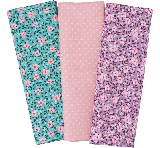 BeaLena Stoffpaket "Happy Flowers"