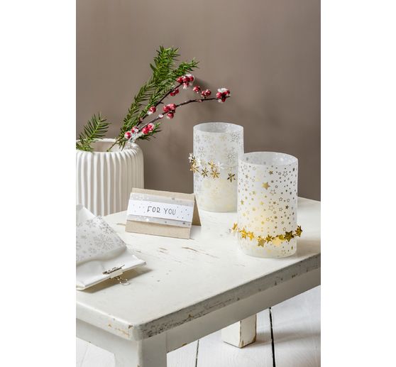 Transparentpapier-Set "Weihnachten" Gold/Silber
