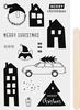 Rubbel-Sticker "Xmas"