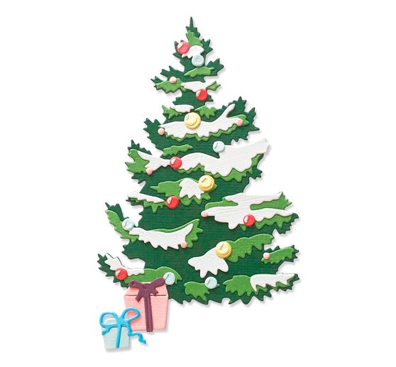 Sizzix Thinlits Stanzschablone "Layered Christmas Tree"
