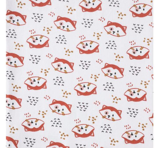 Jersey-Stoff "Kleiner Fuchs"