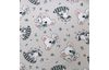 Cotton fabric "Raccoon Bruno"