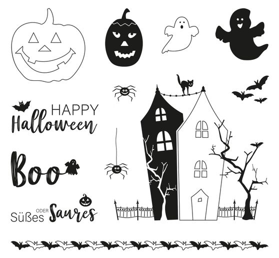 Clear Stamps "Halloween"