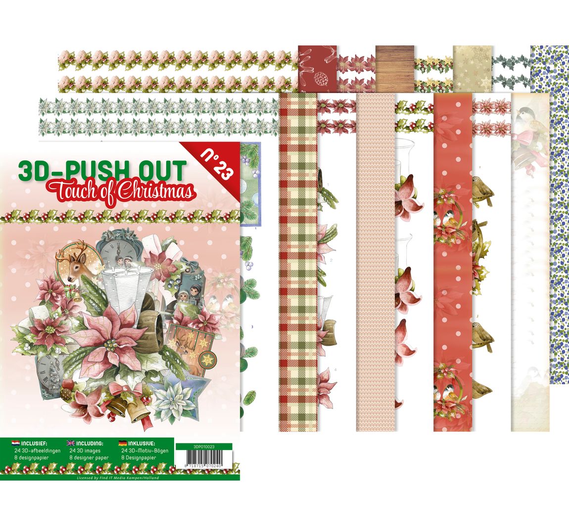 3D-Stanzbogenbuch Touch of Christmas