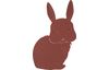 Stanzschablone "Hase"