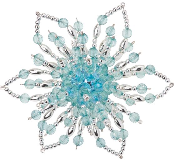 Perlenstern-Komplettset "Crystal Blue"