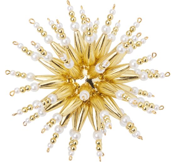 Perlenstern-Komplettset "Classic Gold"