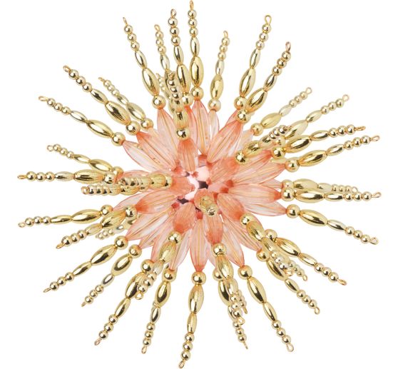 Perlenstern-Komplettset "Rosé-Gold"