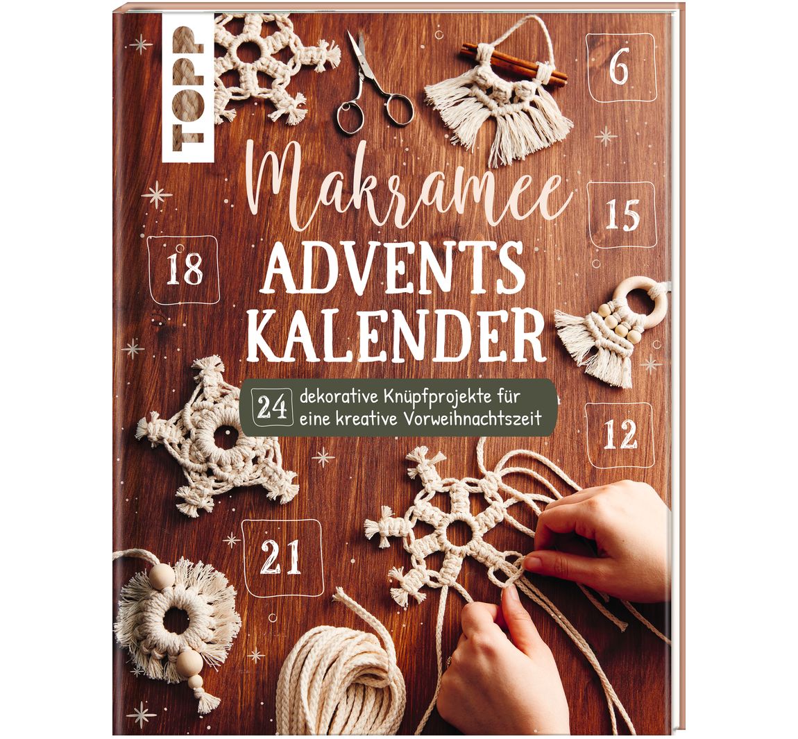 Buch Makramee Adventskalender