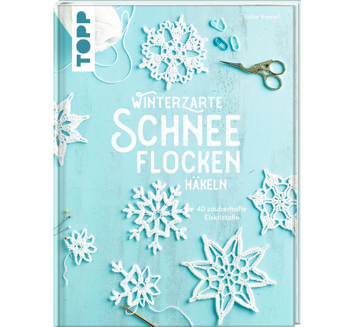 Buch Winterzarte Schneeflocken häkeln
