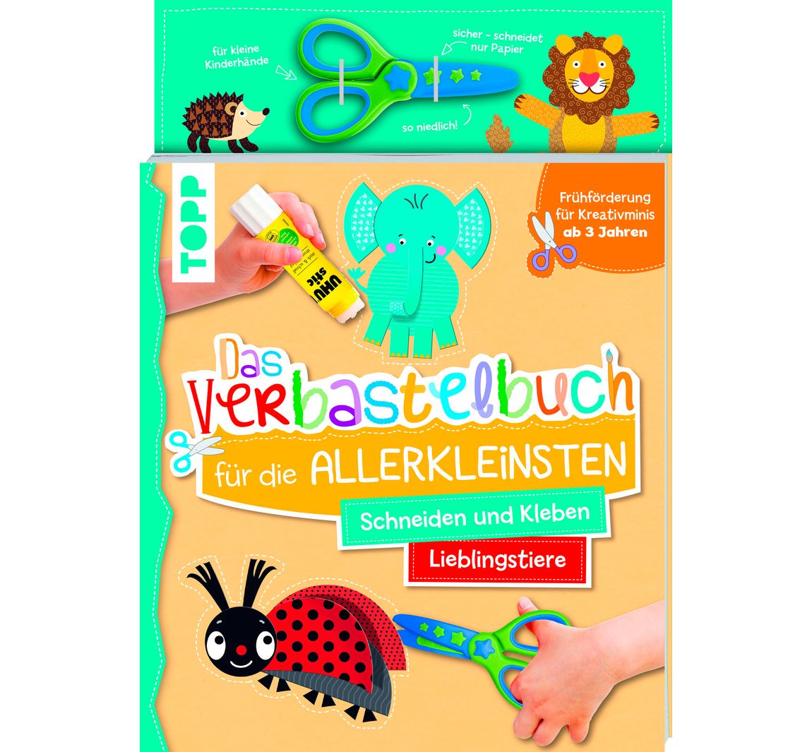 Buch "Das Verbastelbuch für die Allerkleinsten - Lieblingstiere"
