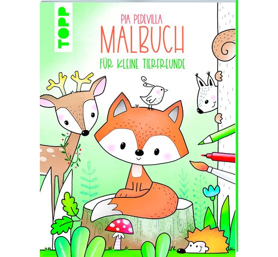 Buch "Pia Pedevilla Malbuch - Für kleine Tierfreunde"