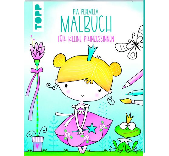 Buch "Pia Pedevilla Malbuch - Für kleine Prinzessinnen"