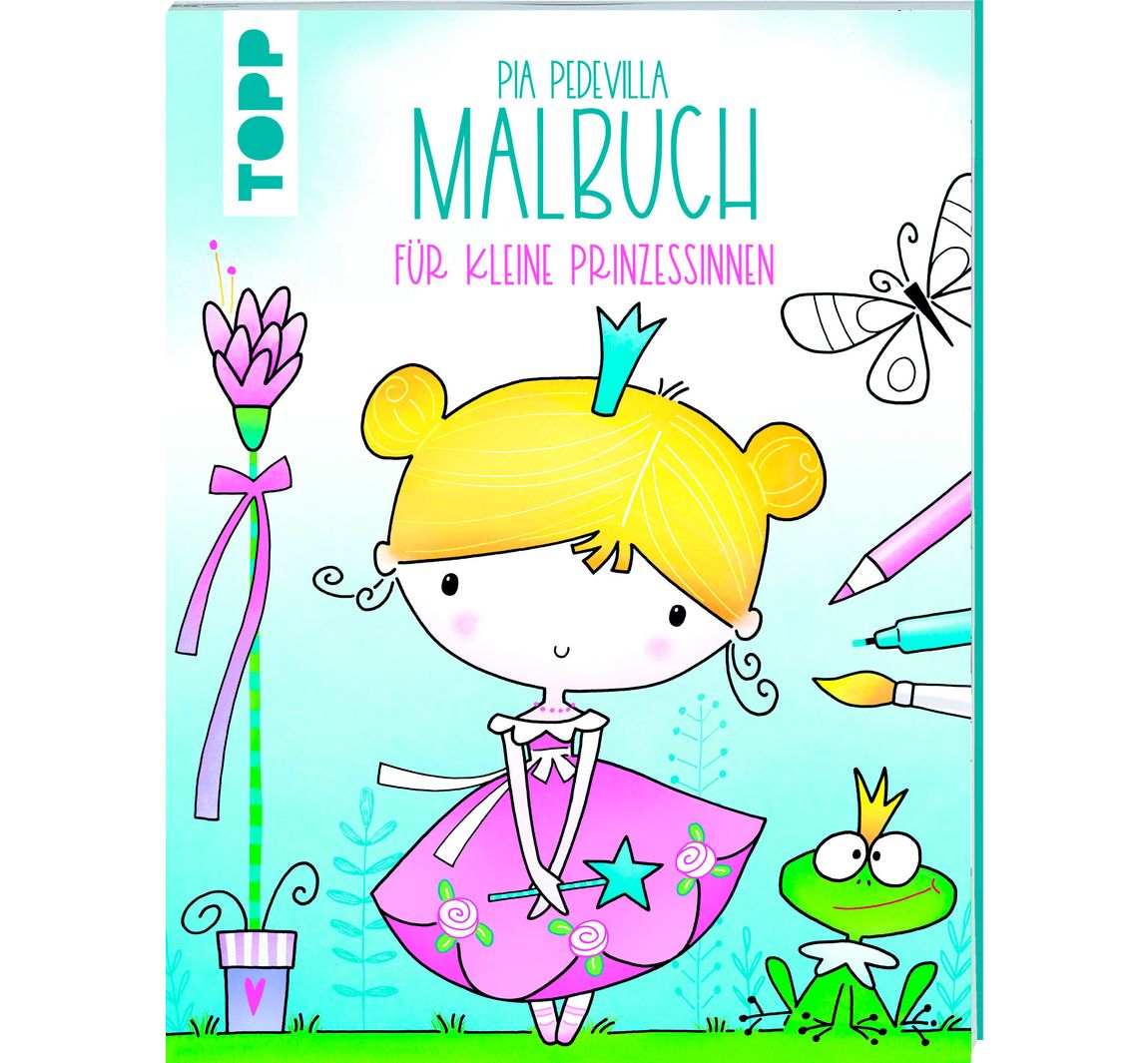 Buch Pia Pedevilla Malbuch - Für kleine Prinzessinnen
