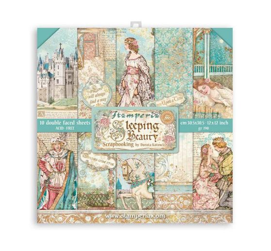 Scrapbook-Block "Sleeping Beauty"
