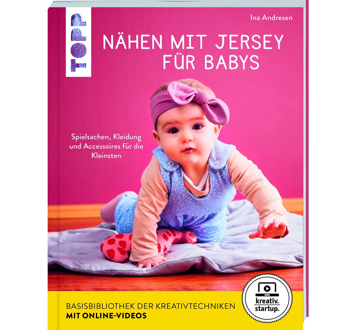 Buch Nähen mit Jersey für Babys (kreativ.startup.)