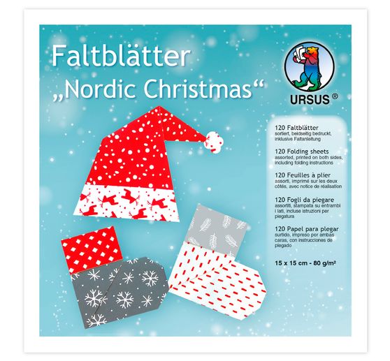 Faltblätter "Nordic Christmas"