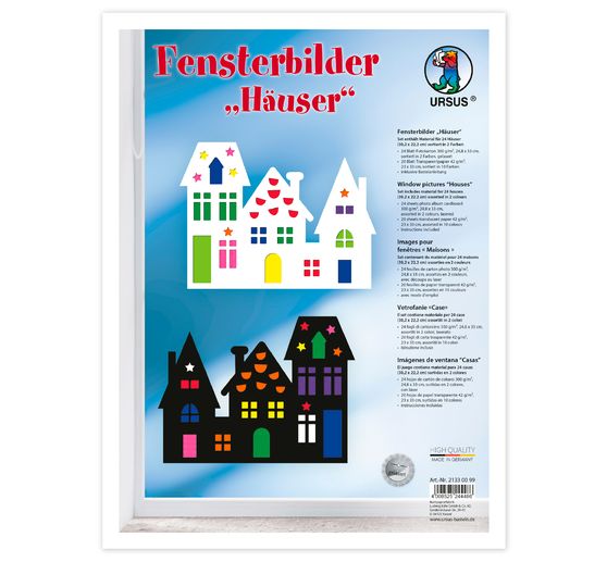 Fensterbilder "Häuser"