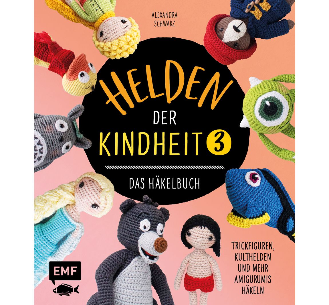 Buch Helden der Kindheit 3- Das Häkelbuch