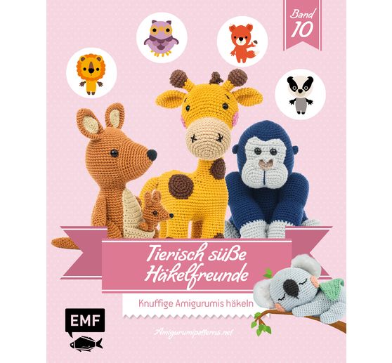 Buch "Tierisch süsse Häkelfreunde 10 - Knuffige Amigurumis häkeln"