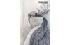 Baumwoll-Stoff "Timeless" Blumenraute Blau