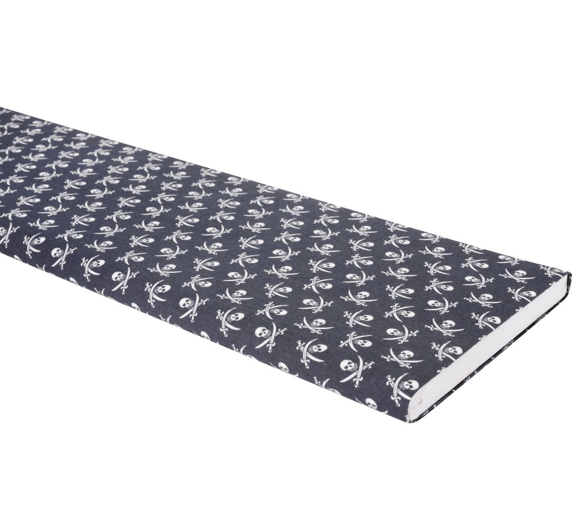 Baumwoll-Stoff Pirat Totenkopf