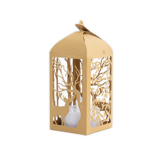Sizzix Thinlits Stanzschablone "Woodland Lantern"