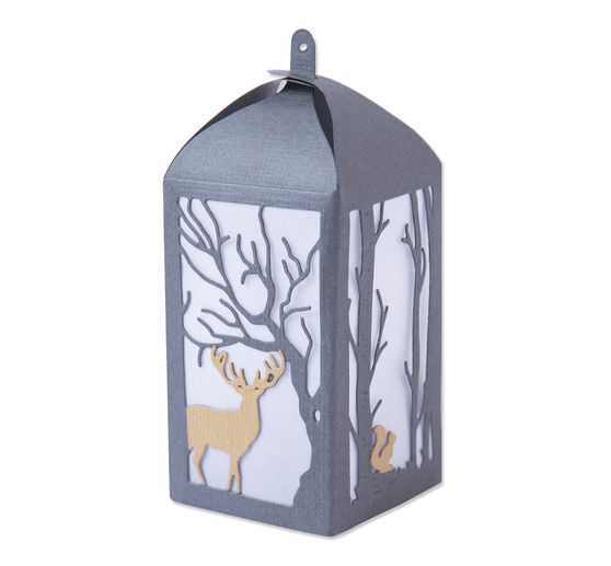 Sizzix Thinlits punching template "Woodland Lantern"