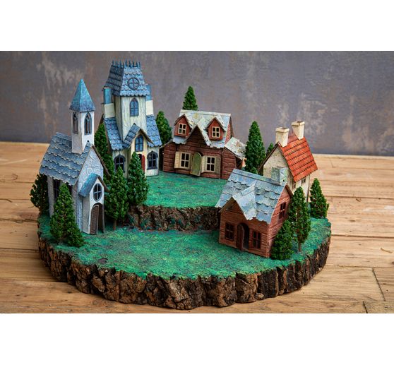 Sizzix Thinlits Stanzschablonen-Set "Village Collection by Tim Holtz"