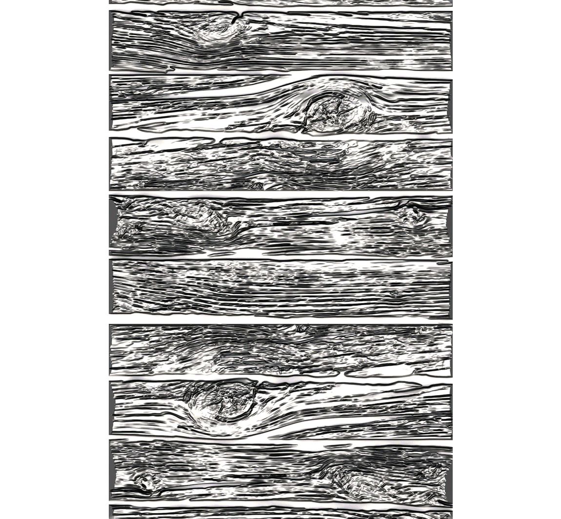 Sizzix 3D-Prägeschablone "Mini Lumber by Tim Holtz"