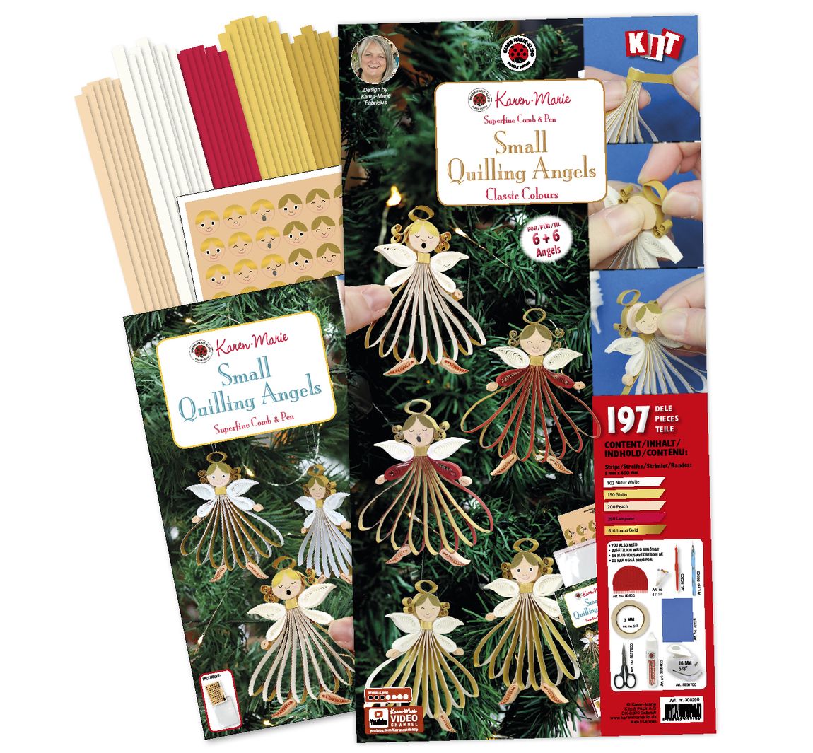Karen-Marie Quilling-Set Angels