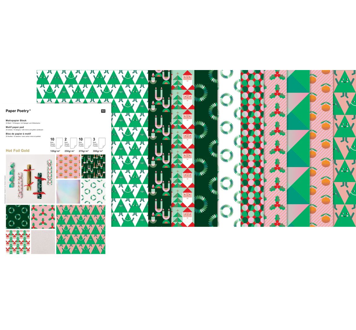 Motivblock Merry Christmas