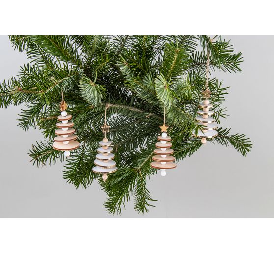 Bastelset Holz Baum-Anhänger