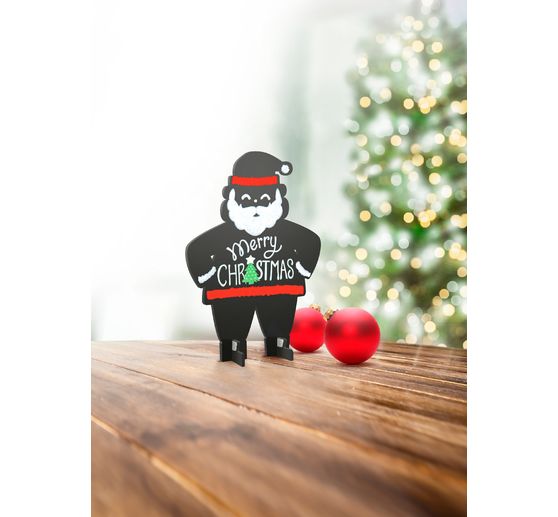 Kreidetafel "Santa Claus"