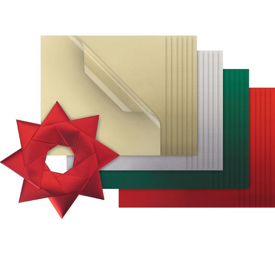 Faltpapier "Matt Metallic"