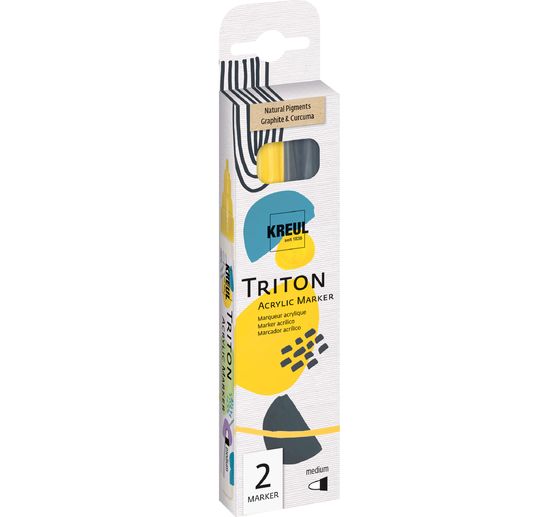KREUL Triton Acrylic Marker medium "Natural Pigments"