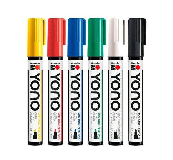 Marabu YONO Marker-set "BASIC 3"