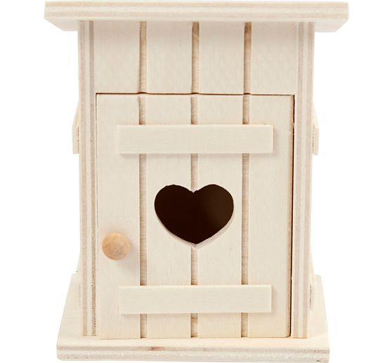 Miniatur Toilettenhäuschen